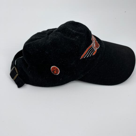 Vintage Head Shots Harley Davidson Black Velvet Strapback Hat/Cap Montgomery, AL - Picture 2 of 7